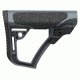 Daniel Defense Collapsible Buttstock, AR-Platform w/ Mil-Spec, Tornado Grey, 21-091-04179-012