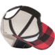 Daniel Defense Georgia Trucker's Hat w/ Mesh and Logo, Red and Black Plaid, Navy/White, OS 14-044-21125