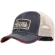 Daniel Defense Georgia Trucker's Hat w/ Mesh and Logo, Red and Black Plaid, Navy/White, OS 14-044-21125