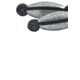 Danielson Rubbercore Twist Lock Sinker, 1-1/16oz, Size 5, 2/Pack, TL5