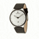Danish Design Iq12q884 Anna Gotha Mens Watch - Black Leather Band, Pol SS Case, Black/White Face