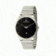 Danish Design Iq63q884 Anna Gotha Mens Watch - Silver Steel Band, Black SS Case, Black Face