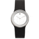Danish Design Iv12q866 Stainless Steel Mens Watch - Black Leather Band, Pol SS Case, White Face
