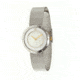 Danish Design Iv65q899 Stainless Steel Ladies Watch - Silver Mesh Band, Pol SS Case, White Face