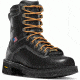 Danner Womens Quarry USA 7in Alloy Toe Boots, Black, 5M, 17325-5M