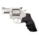 Dan Wesson 715-Small-Frame-Revolver Revolver, .357 Magnum, 2.5in barrel, stainless steel frame, Hogue black rubber grip, revolving chamber, yellow ramp front, adj. white outline rear, 6 round cylinder, DW715SFR.357MG2.51FRRMPG