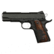 Dan Wesson CCO Pistol, .45 ACP, 4.25in barrel, matte black aluminum alloy frame, custom wood grip, recoil operated semi-automatic, tritium night sights, 7 round magazine, DW-CCO-45-4.25-1-FRRMPG