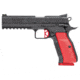 Dan Wesson DWX Pistol, 9mm Luger, 5in barrel, black finish steel frame, checkered aluminum grip, recoil operated semi-automatic, fiber-optic front, adjustable rear, 19 round magazine, DW-DWX-9MM-5-1-FRRMPG