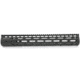 Dark Hour Defense .308 Magnesium Darklite Handguard, M-LOK, 15in, Black, DLITE 15ML308