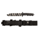 Dark Ops Black Raven Tactical Knive, Stainless Steel Ctv2 7in Blade, Aramid Composite Handle, Urban Shark Finish, DOH188