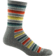 Darn Tough Decade Stripe Micro Crew Midweight Hiking Sock - Mens, Gray, Large, 1992-GRAY-L-DARN