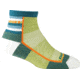 Endurance Fastback Light 1/4 Crew Sock - Womens-Lime-Small