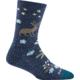 Darn Tough Folktale Crew Light Sock - Womens, Denim, Large, 6016-DENIM-L-DARN