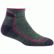 Hike/Trek Annie 1/4 Sock Cushion - Womens-Moss Heather-Medium