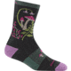 Darn Tough Mellow Mushrooms Micro Crew Lightweight with Cushion Socks - Womens, Charcoal, Large, 5026-C-3013-05