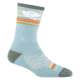 Darn Tough Pacer Micro Crew Ultra-Lightweight with Cushion Socks - Womens, Glacier, Medium, 1050-GLACIER-M-DARN
