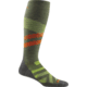 Darn Tough Pennant RFL Over-The-Calf Ultra-Lightweight Ski Sock - Mens, Green, Large, 8002-GREEN-L-DARN