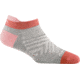 Darn Tough Run No Show Tab Ultra-Lightweight Running Sock - Womens, Ash, Medium, 1043-ASH-M-DARN