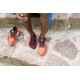 Darn Tough Run No Show Tab Ultra-Lightweight w/ Cushion Running Sock - Mens, Burgundy, Large, 1039-BURGUNDY-L-DARN