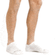 Darn Tough Run No Show Tab Ultra-Lightweight w/ Cushion Running Sock - Mens, White, Extra Large, 1039-WHITE-XL-DARN