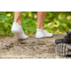 Darn Tough Run No Show Tab Ultra-Lightweight w/ Cushion Running Sock - Mens, White, Extra Large, 1039-WHITE-XL-DARN