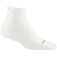 Darn Tough Run Quarter Ultra-Lightweight Running Sock - Womens, White, Small, 1044-WHITE-S-DARN
