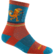 Darn Tough Sal Micro Crew Lightweight with Cushion, Lava, Medium, 3043-LAVA-M-DARN