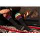 Darn Tough Snowburst Over-The-Calf Midweight w/ Cushion Ski Sock - Womens, Black, Small, 8028-BLACK-S-DARN