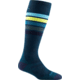 Darn Tough Snowburst Over-The-Calf Midweight w/ Cushion Ski Sock - Womens, Dark Teal, Small, 8028-DARK-TEAL-S-DARN