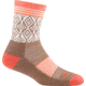 Darn Tough Sobo Micro Crew Lightweight with Cushion Socks - Womens, Bark, Medium, 1977-BARK-M-DARN
