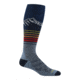 Darn Tough Steep Lines OTC Lightweight with Cushion Socks - Mens, Eclipse, Medium, 8052-ECLIPSE-M-DARN