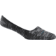 Darn Tough Top Down Solid No Show Invisible Lightweight Sock - Womens, Space Gray, Large, 6044-SPACE-GRAY-L-DARN