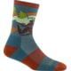 Darn Tough Trailblazer Micro Crew Lightweight with Cushion Socks - Womens, Teal, Large, 5016-TEAL-L-DARN