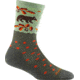 Darn Tough Wild Life Crew Lightweight w/ Cushion Socks - Womens, Forest, Small, 6105-FOREST-S-DARN