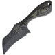 Darrel Ralph DDR Klax Fixed Blade Hawk Knife, 5.25in Overall, 2.63in Black Powder Coated 440C SS Hawkbill Blade, G10, DDR KLAX HAWKBILL