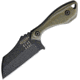 Darrel Ralph DDR Klax Fixed Blade Wharn Knife, 5.25in Overall, 2.63in Black Powder Coated 440C SS Wharncliffe Blade, G10, DDR KLAX WHARNCLIFF