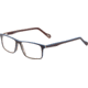 Davidoff 91055 Prescription Eyeglasses, Dark Brown Frame, 91055-6966