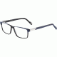 Davidoff 91056 Single Vision Prescription Eyeglasses, Blue Black Frame, 91056-4200SV