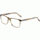 Davidoff 91059 Single Vision Prescription Eyeglasses, D Brown Frame, 91059-4278SV