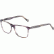 Davidoff 91059 Single Vision Prescription Eyeglasses, Violet Brown Frame, 91059-4276SV