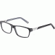 Davidoff 92024 Prescription Eyeglasses, Black Multilayer Frame, 92024-6287