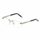 Davidoff 95509 Eyeglasses, Dark Gun Frame-95509-600