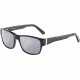 Davidoff 97137 Sunglasses, Black Frame, Grey Silver Mirror Lens, 97137-8840