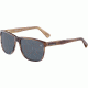 Davidoff 97144 Single Vision Prescription Sunglasses, Brown Frame, Polarized, 97144-6397SV