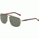 Davidoff 97349 Single Vision Prescription Sunglasses, Havana Frame, Polarized, 97349-1020SV