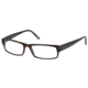 Davidoff No. 91012 Eyeglasses - Brown Frame and Clear Lens 91012-6091
