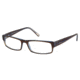 Davidoff No. 91012 Eyeglasses - Brown Frame and Clear Lens 91012-6127