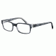 Davidoff 91027 Progressive Prescription Eyeglasses - Anthracite Frame and Clear Lens 91027-6339PR