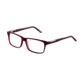 Davidoff No. 91028 Eyeglasses - Red Frame and Clear Lens 91028-6327