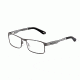 Davidoff 93041 Bifocal Prescription Eyeglasses - Grey Frame and Clear Lens 93041-420BI